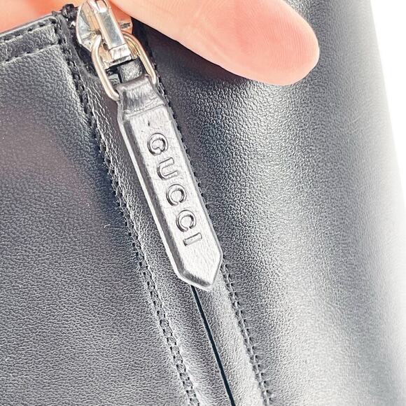 NWB Gucci Black Janaya Platform GG Studded Tall Knee High Boot size EU 38 - Picture 13 of 16